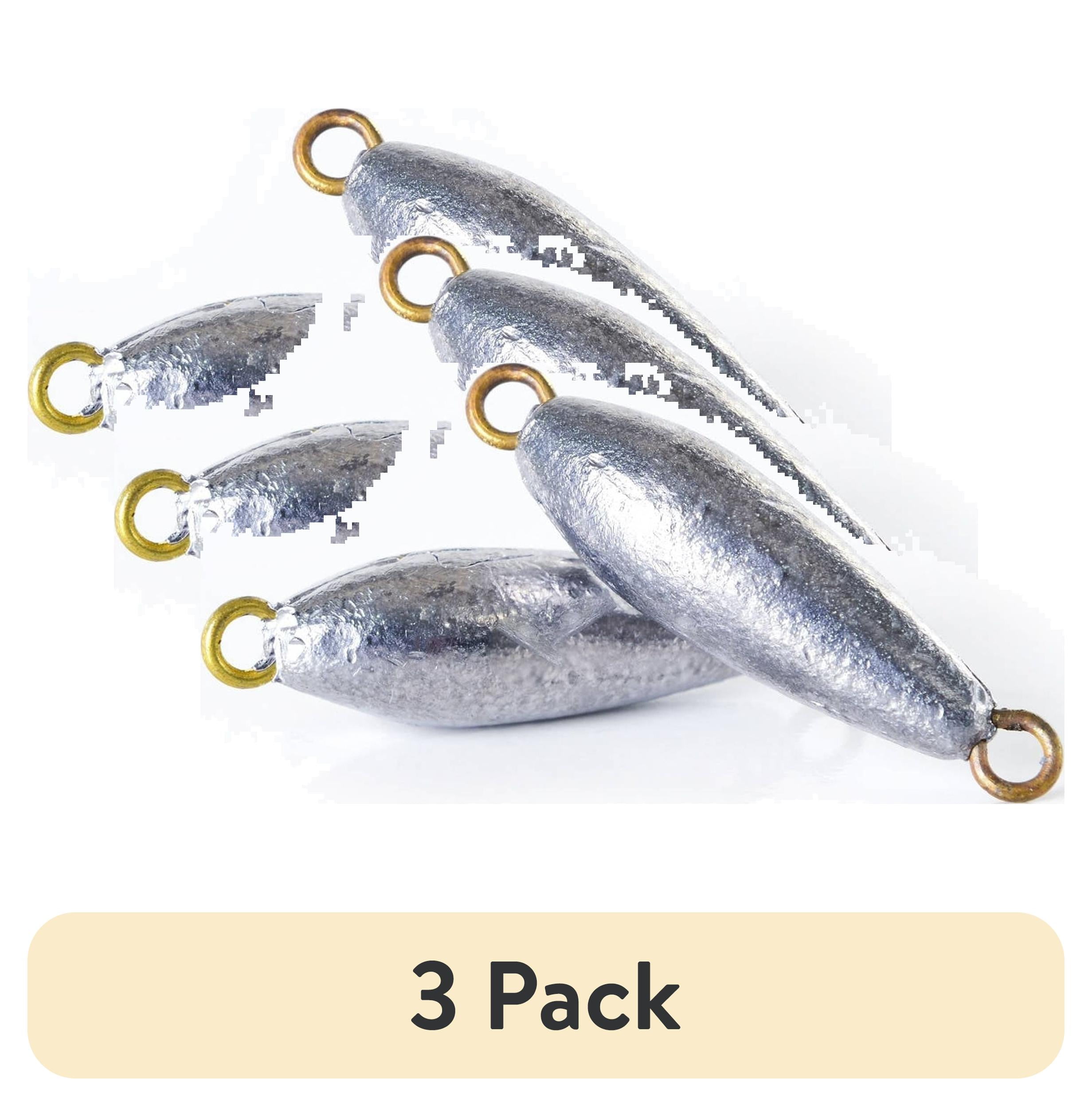 (3 pack) Bullet Weights® Trolling Sinker 2 Oz. 2 sinkers
