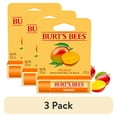thumbnail interactive-video image 1 of (3 pack) Burt's Bees Mango Lip Balm, Natural Origin Lip Care, 1 Tube, 0.15 oz., 1 of 15