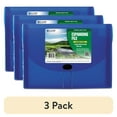 thumbnail image 1 of (3 pack) C-Line Polypropylene Biodegradable Expanding File, Letter Size, 7 Pockets, Blue, 1 of 5