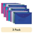 thumbnail image 1 of (3 pack) C-Line Reusable Poly Envelope Hook and Loop Closure 9 1/2 x 13 Assorted 58000, 1 of 5