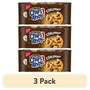 (3 pack) CHIPS AHOY! Chunky Chocolate Chip Cookies, 11.8 oz