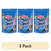 (3 pack) CHIPS AHOY! Mini Original Chocolate Chip Cookies, Snak-Saks, 8 oz