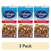 (3 pack) College Inn Beef Broth, 32 oz Carton
