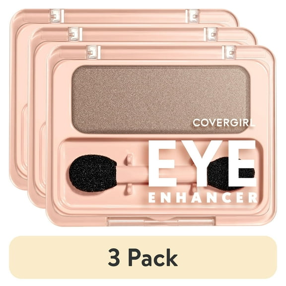 (3 pack) COVERGIRL Eye Enhancers 1-Kit Eyeshadow, 760 Tapestry Taupe, 0.09 oz