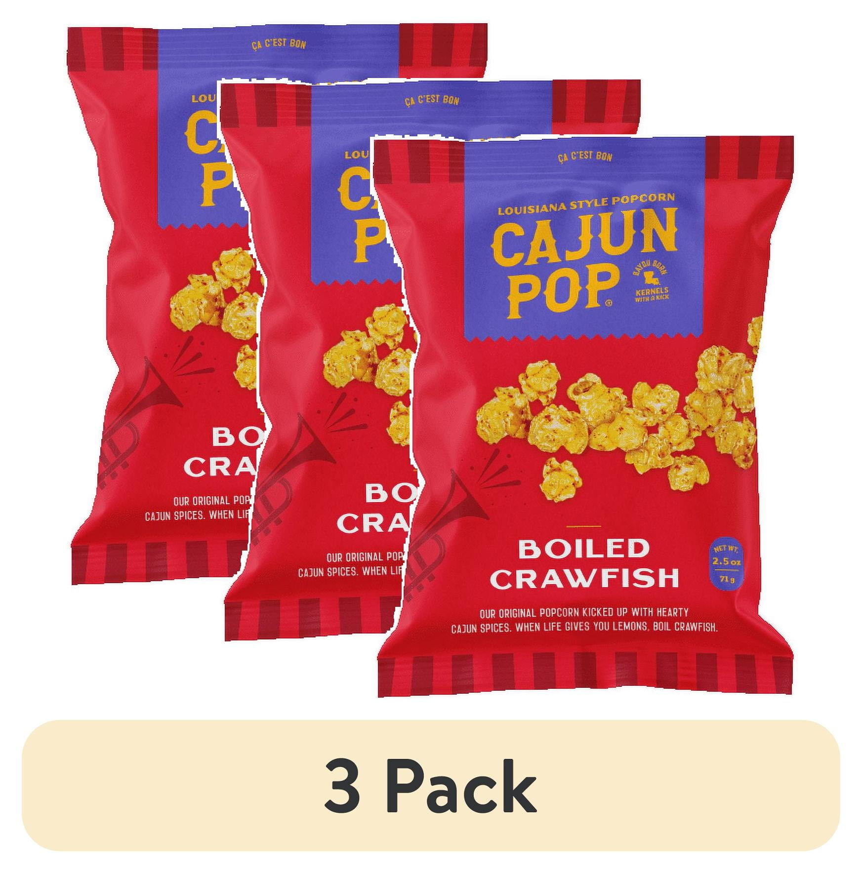 (3 pack) Cajun Pop Boiled Crawfish