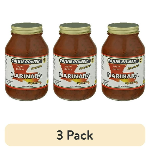 (3 pack) Cajun Power Marinara 32oz