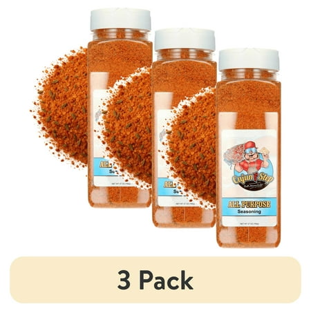 (3 pack) Cajun Two Step 27 oz. Original All Purpose Seasoning