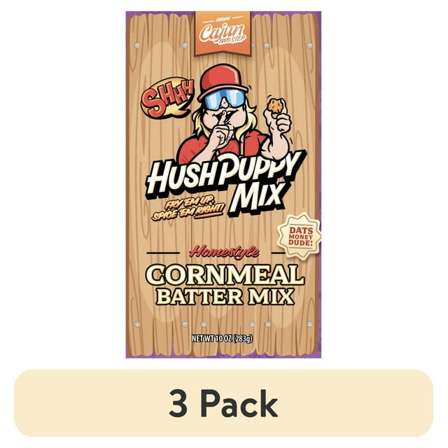 (3 pack) Cajun Two Step Hush Puppy Mix