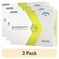 thumbnail image 1 of (3 pack) Callaway Golf 2023 Supersoft Golf Ball-Yellow 12pk, 1 of 5