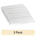 thumbnail image 1 of (3 pack) Calypso Basics, Tin Rectangular Burner Cover Set of 2, White, 1 of 5