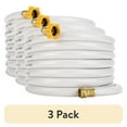 thumbnail image 1 of (3 pack) Camco TASTEPURE 50-Foot RV Drinking Water Hose - Lead-Free, PVC, White (22793), 1 of 7