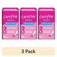 thumbnail interactive-video image 1 of (3 pack) Carefree Panty Liners, Extra Long, Unscented (93 Count), 1 of 12