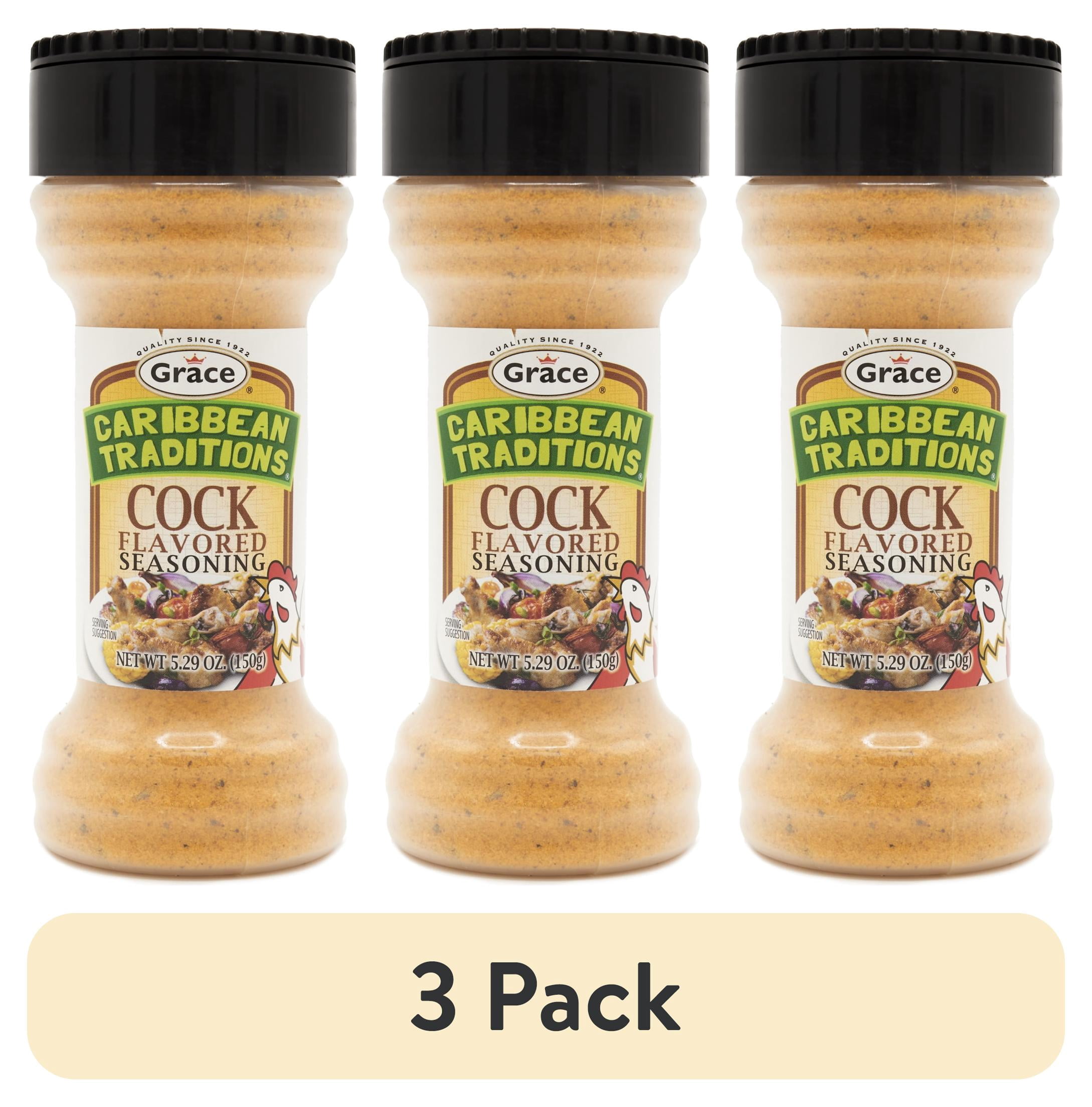 (3 pack) Caribbean Traditions Cock Flavoured Seasoning