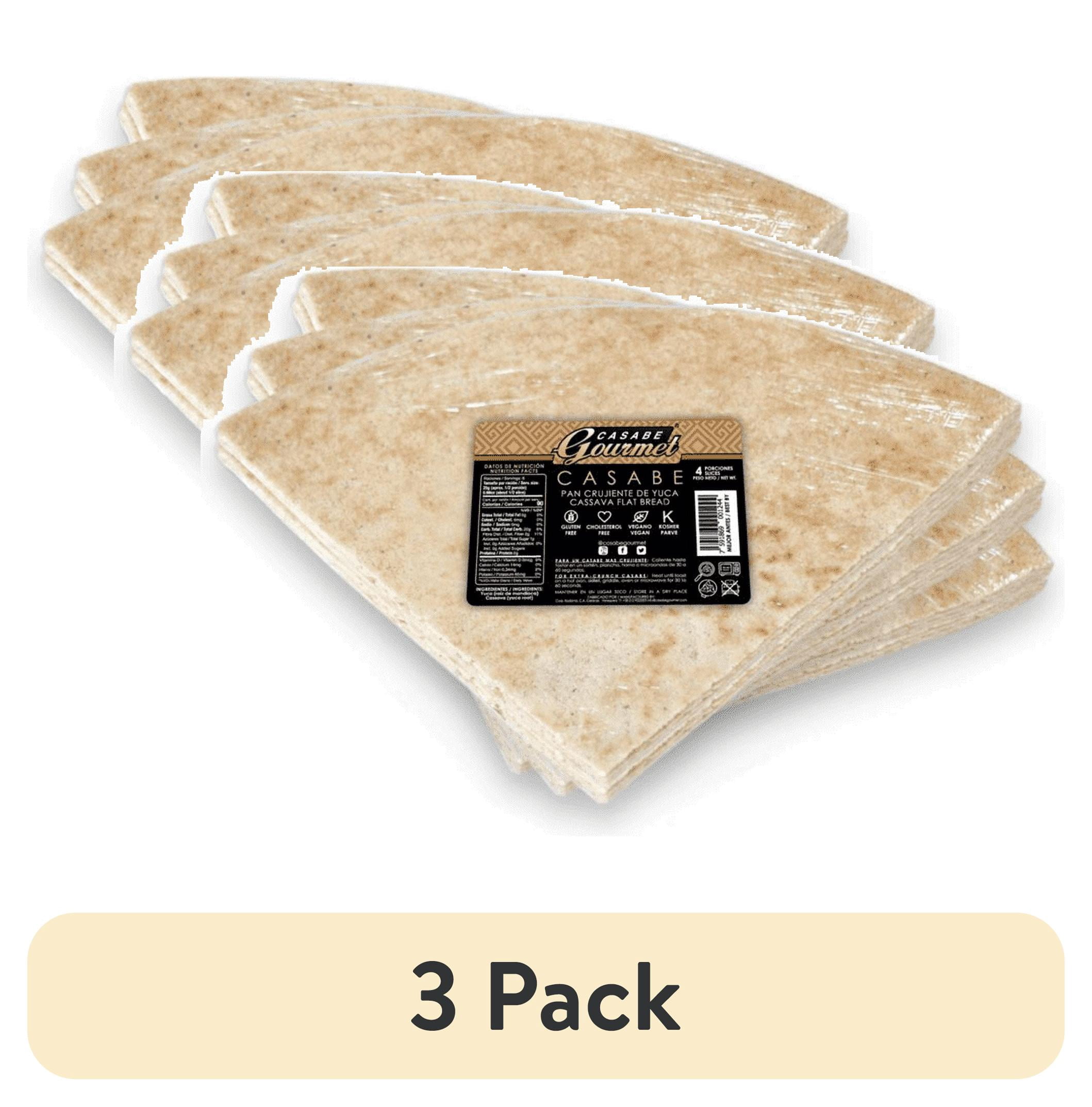 (3 pack) Casabe Bread, 10 oz