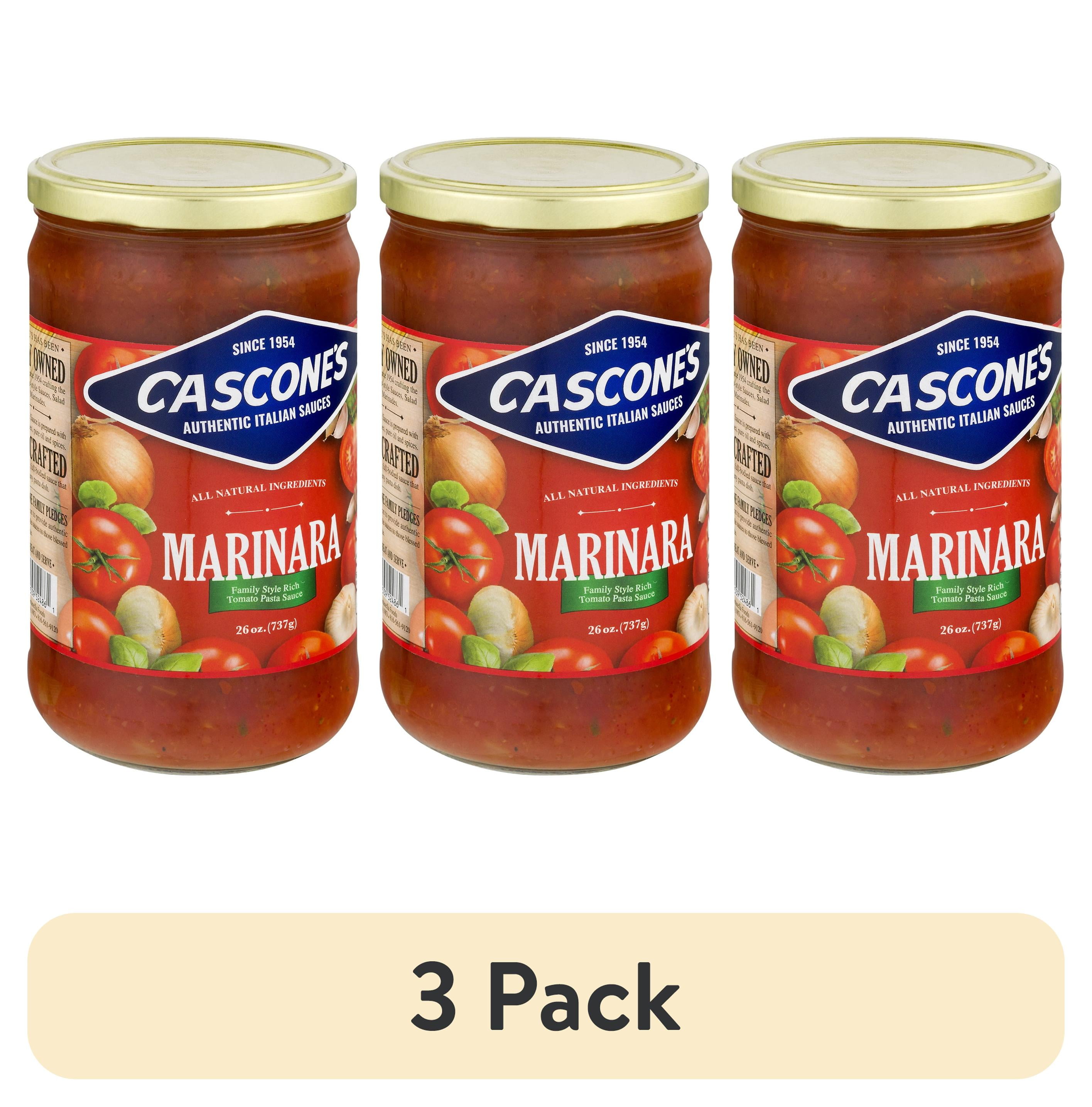 (3 pack) Cascones Cascone's Marinara Sauce 26oz