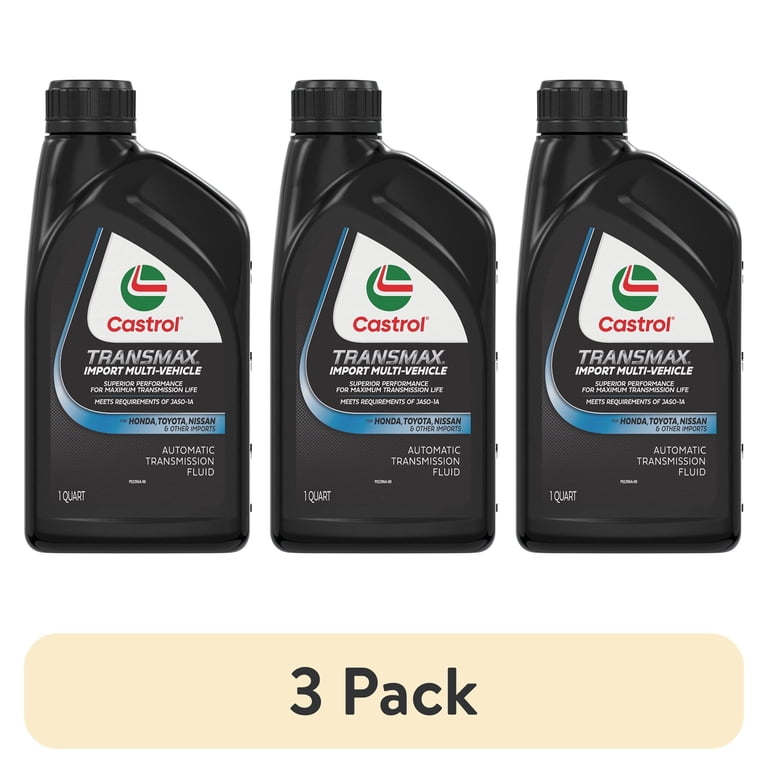 3 pack) Castrol Transmax Import Multi-Vehicle Automatic