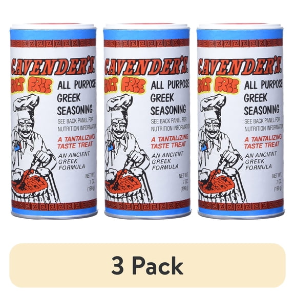 (3 pack) Cavender's: All Purpose Greek Seasoning, 7 oz