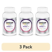 3 pack Centrum Minis Silver Womens 50 Plus Vitamins, Multivitamin Supplement, Supports Memory and Cognition, 280 Count
