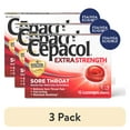 thumbnail image 1 of (3 pack) Cepacol Maximum Strength Sore Throat Drop Lozenges, Cherry, 16 Count, 1 of 4