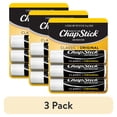 thumbnail interactive-video image 1 of (3 pack) ChapStick Bulk Lip Balm, Classic Original 3-Pack – Moisturizing Lip Care, 0.15 Ea, 1 of 12