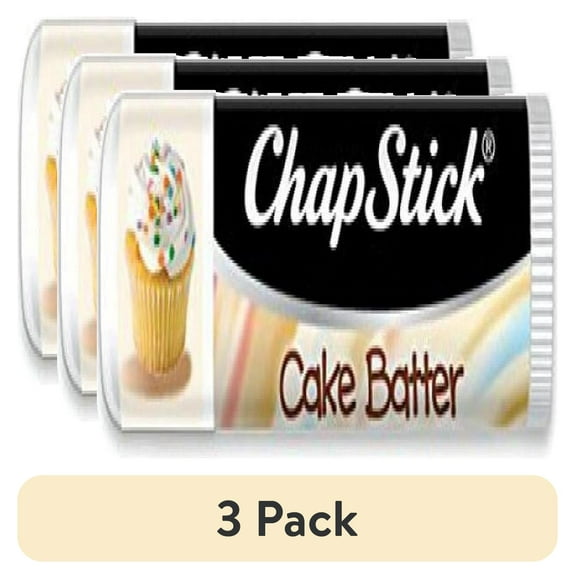 (3 pack) Chapstick Cake Batter Size .15z Chapstick Cake Batter .15z