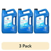 3 pack Chevron Supreme Synthetic Blend Motor Oil 5W30, 5 Quart
