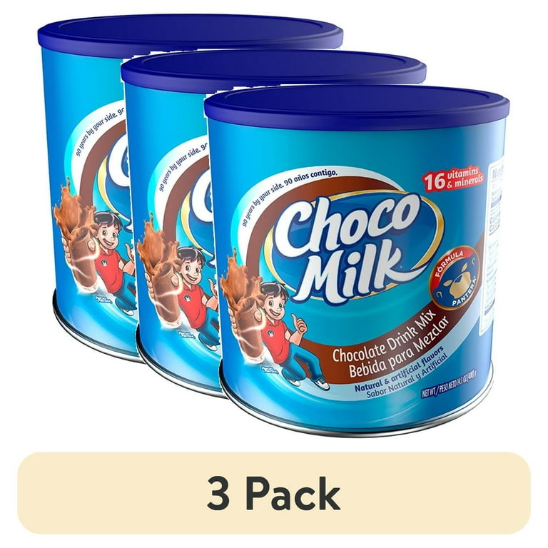 3 pack) Choco Milk Chocolate Drink Mix, 14.1 oz - Walmart.com