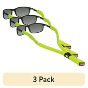 3 pack Chums Glassfloat Classic, Floating Eyewear Retainer, Woven Polyester, Yellow