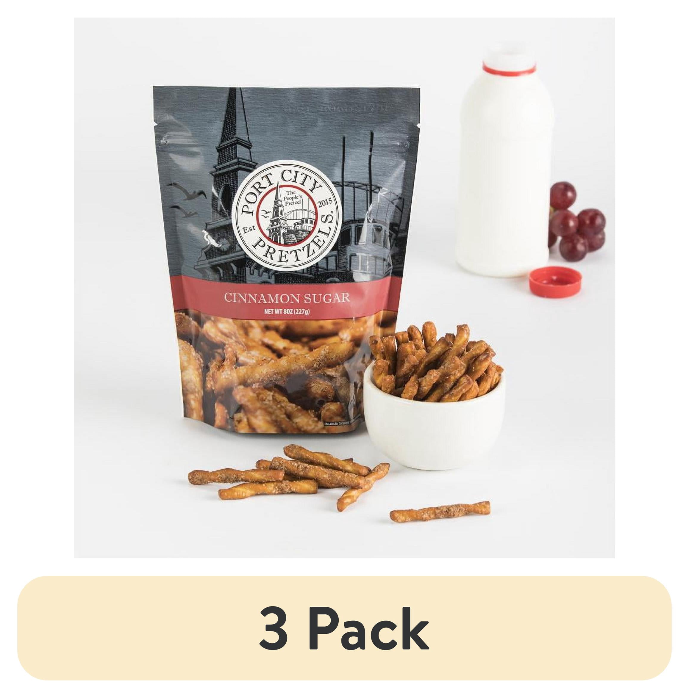 (3 pack) Cinnamon N' Sugar Pretzels