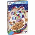 thumbnail image 1 of 3 pack Cinnamon Toast Crunch Breakfast Cereal, Crispy Cinnamon Cereal, Family Size, 18.8 oz, 1 of 5