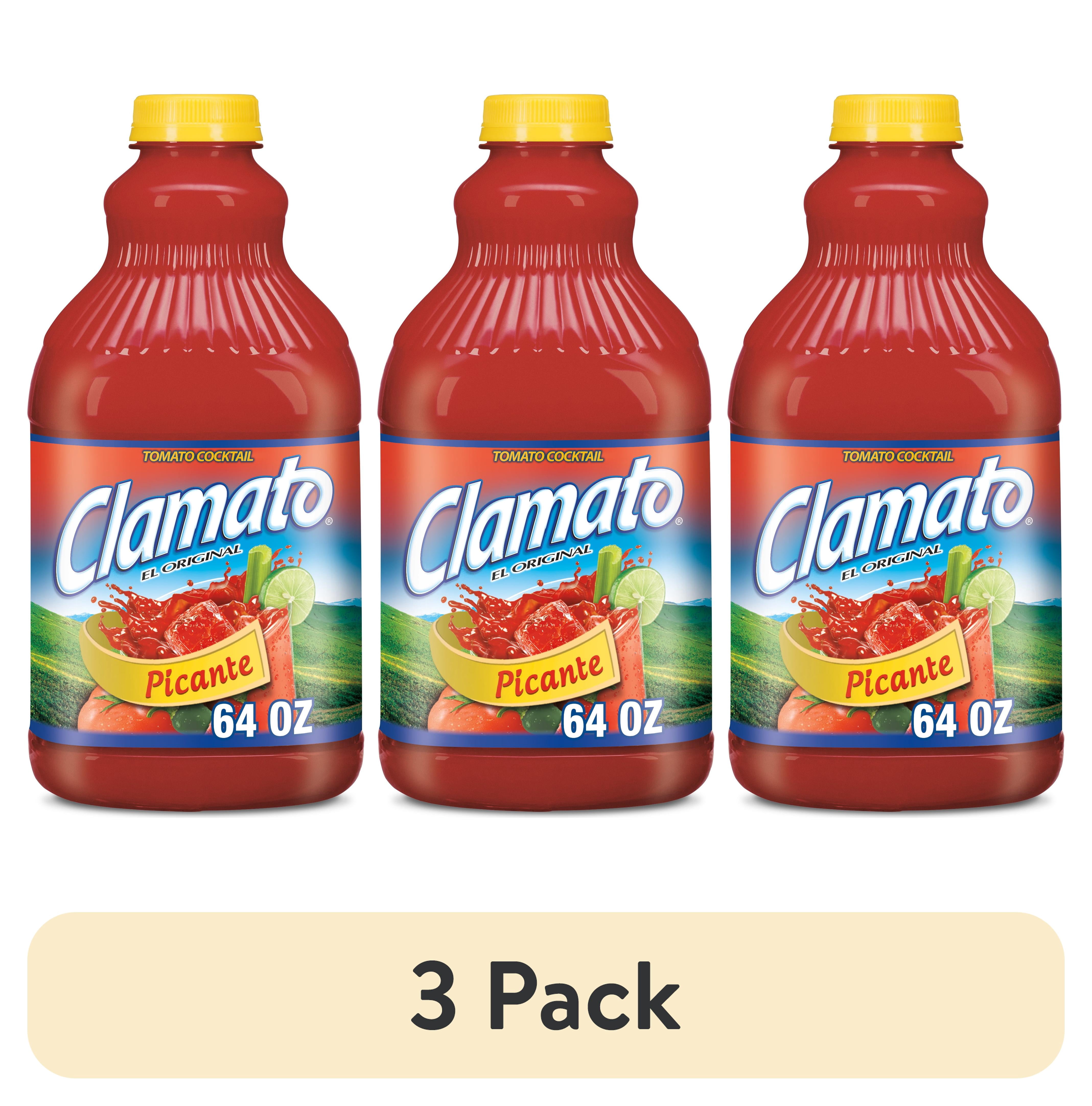 (3 pack) Clamato El Original Picante Tomato Cocktail Mixer
