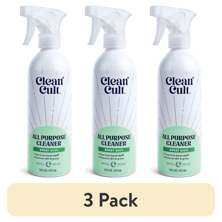 【未使用】Culubell CL Cleansing Gel 3個セット 3 pack) Cleancult All Purpose Cleaner, Refillable Aluminum Bottle