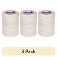 thumbnail image 1 of (3 pack) Coats & Clark 100% Cotton Sewing Thread, 1200 yd Size 50, Natural, 1 of 4
