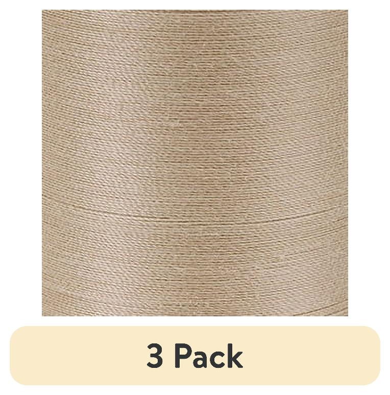 (3 pack) Coats & Clark All Purpose Sahara Polyester Thread, 300 Yards
