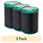 (3 pack) Coats & Clark Dual Duty Hand Quilting Thread- 250 yds, BLACK