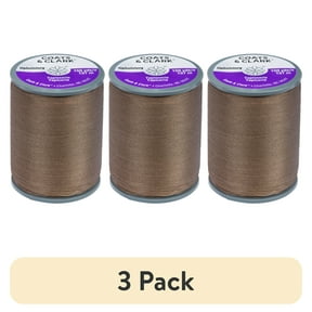 (3 pack) (3 pack) Coats & Clark Nylon Upholstery Driftwood Nylon Thread, 150 Yards
