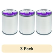(3 pack) Coats & Clark Upholstery White Nylon Thread, 150 Yards
