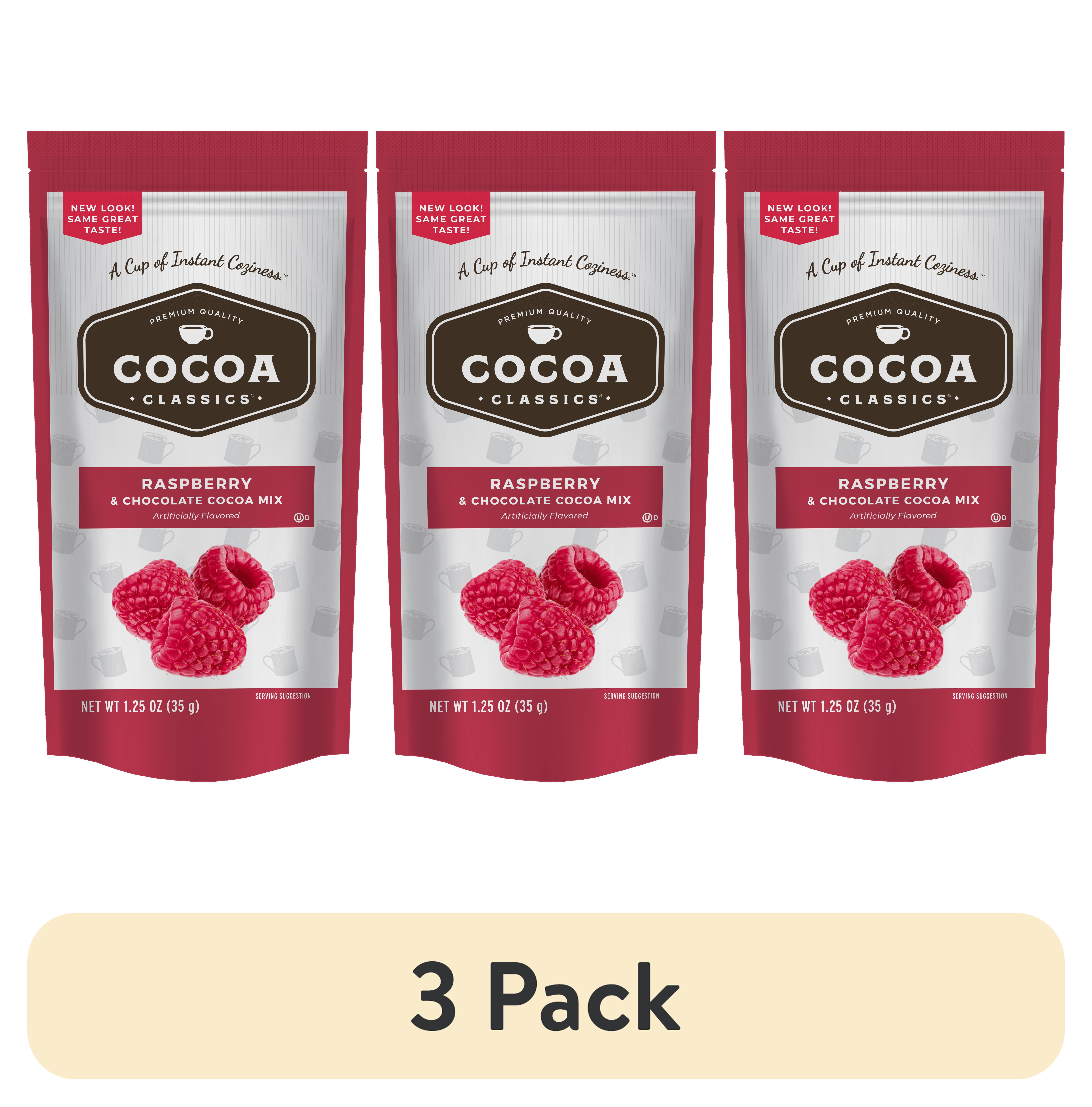 Cocoa Classics Raspberry Cocoa Mix, Hot Chocolate, Made with