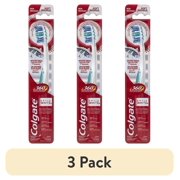 3 pack Colgate 360 Advanced Whitening Toothbrush, Soft Adult Toothbrush, 1 Pack