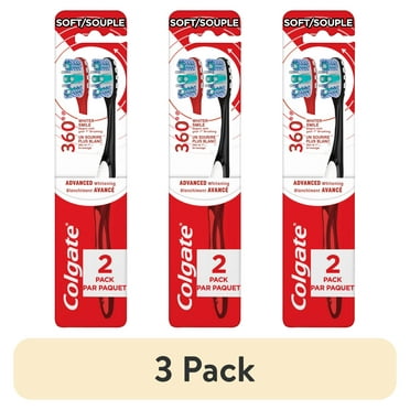 Colgate Plus Full Head Adult Toothbrush, Soft - 2 Count - Walmart.com