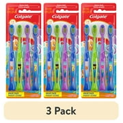 (3 pack) Colgate Kids Toothbrush Value Pack, Ocean Explorer, Extra Soft, 4 Pack
