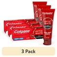 thumbnail interactive-video image 1 of (3 pack) Colgate Optic White Whitening Toothpaste with Charcoal, Cool Mint, 4.2 oz Tube, 1 of 12