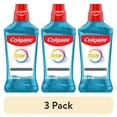 thumbnail interactive-video image 1 of (3 pack) Colgate Total Alcohol Free Mouthwash, Peppermint, 1.0 L, 1 of 15