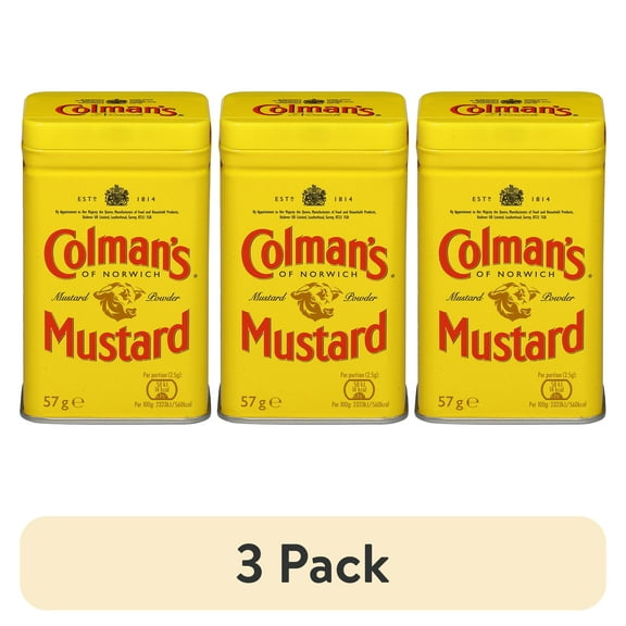 (3 pack) Colman's of Norwich Mustard Powder 57 g