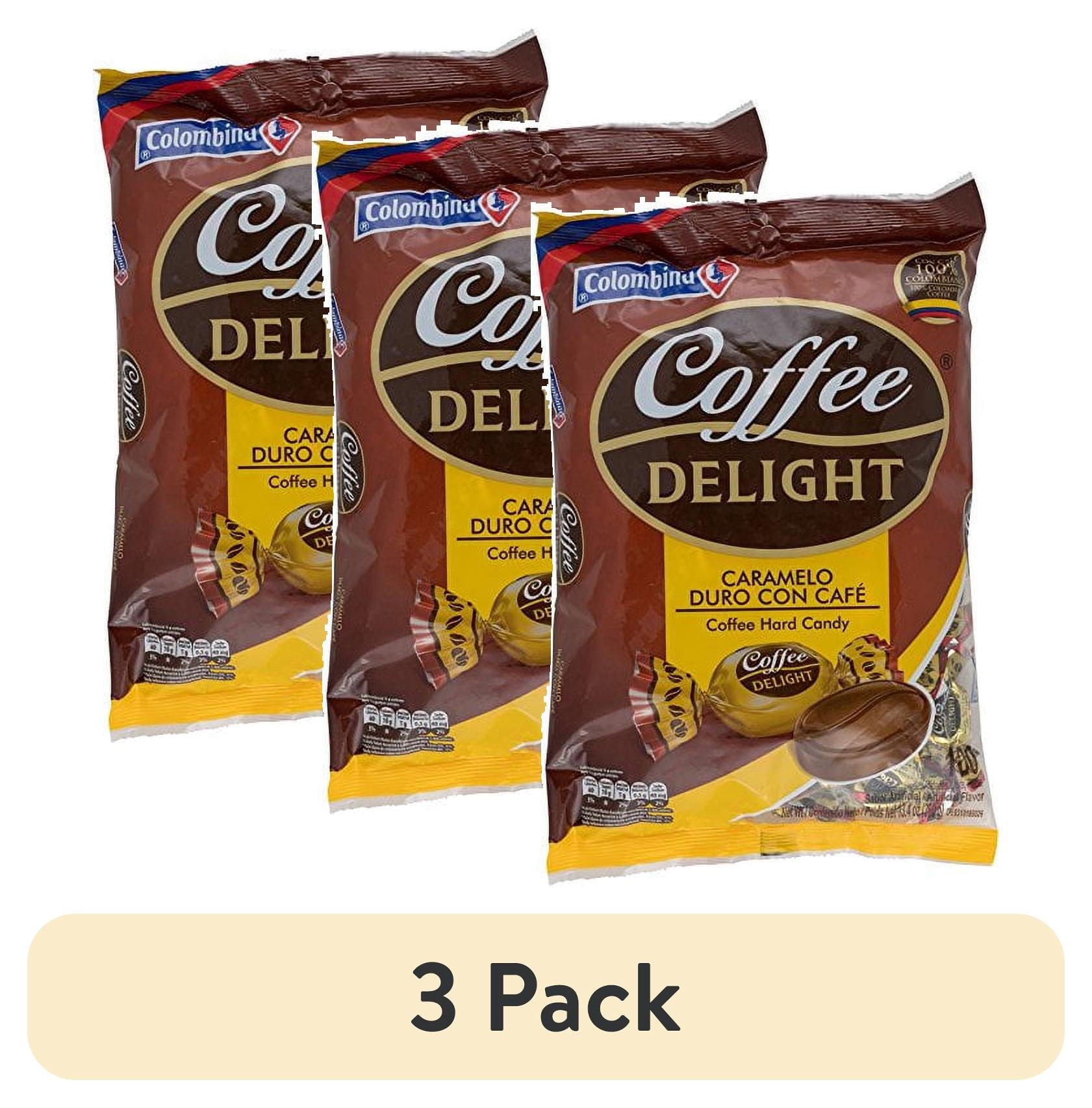 (3 pack) Colombina Coffee Delight Hard Candy, 50 Ea
