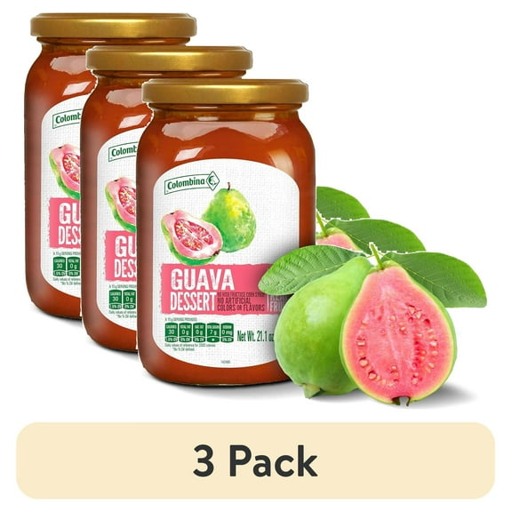 (3 pack) Colombina Guava Fruit Spread - 21.1 oz Jar
