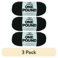 thumbnail image 1 of (3 pack) Caron One Pound Yarn-Black, 1 of 7