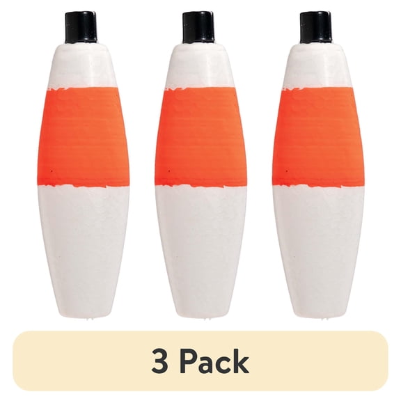 (3 pack) Comal Cigar Peg Fishing Bobber for Freshwater Lakes and Rivers
