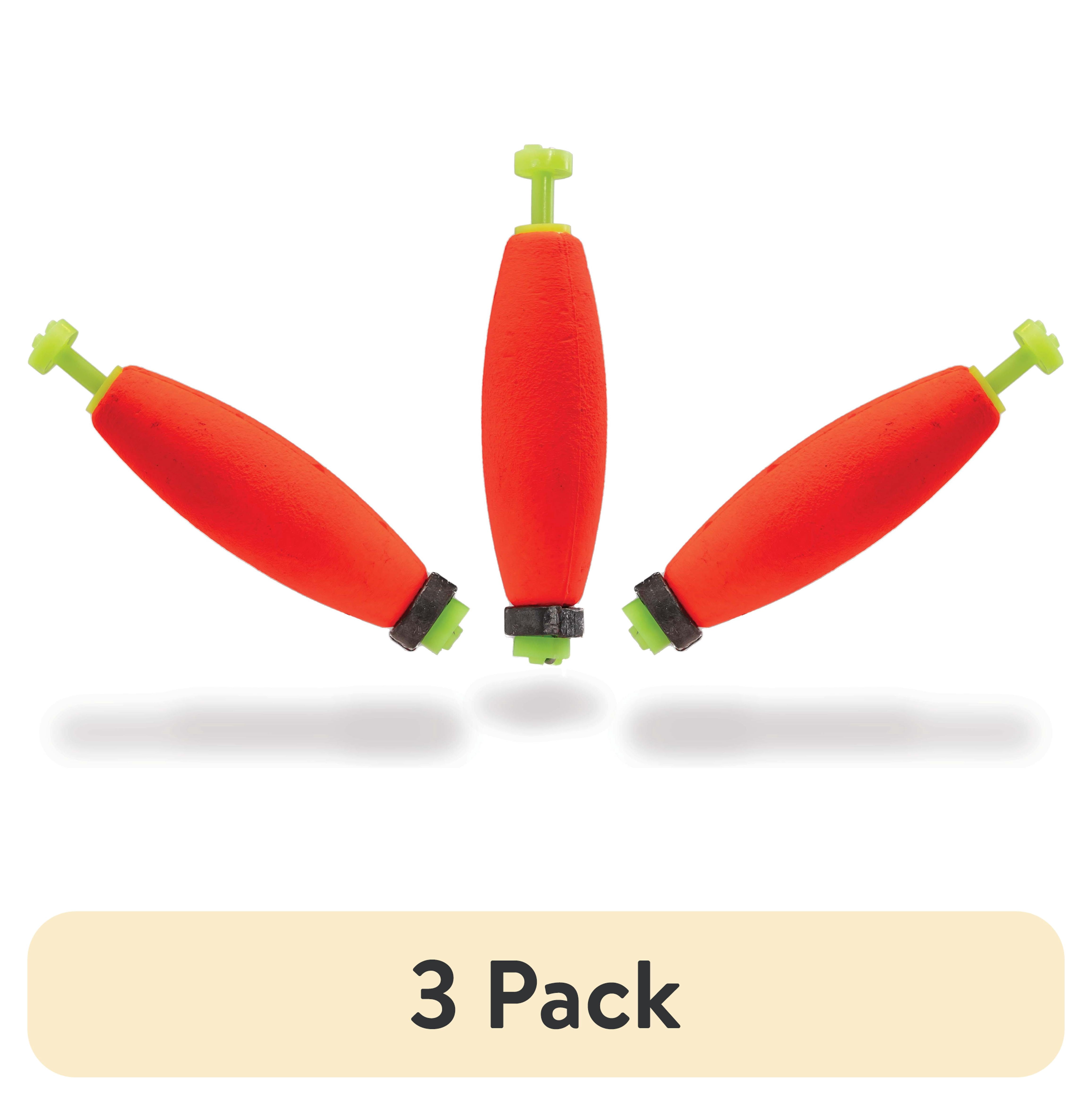 (3 pack) Comal Cigar Snap-On Freshwater Fishing Bobber
