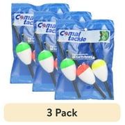 (3 pack) Comal Pear Slip Stick Fishing Bobbers, 1.5-Inch, 3-Pack